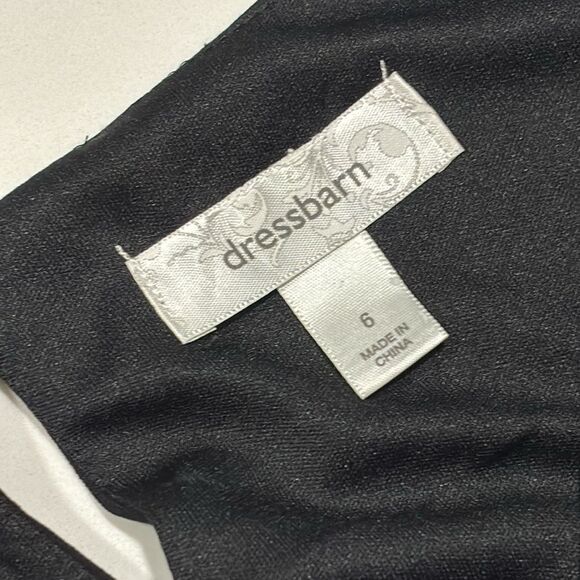 DressBarn | Black Blue Grey Striped Women’s Maxi Sleeveless Dress - Picture 6 of 12